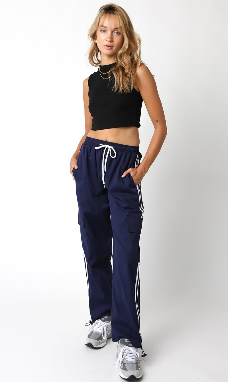 Track Pant in Navy