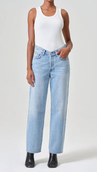 AGOLDE Denim V-Waist Jean in Prevail