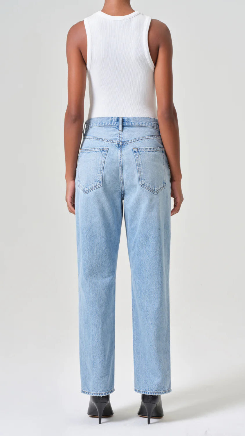 AGOLDE Denim V-Waist Jean in Prevail