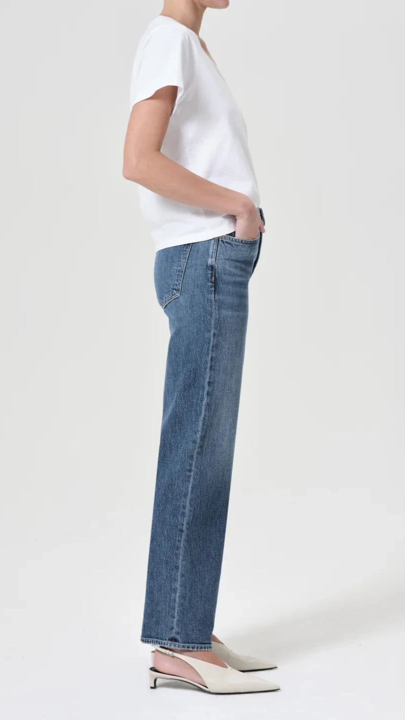 AGOLDE Denim Harper Straight Stretch in Fix