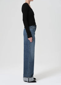 AGOLDE Denim Dame High Rise Wide Leg in Control