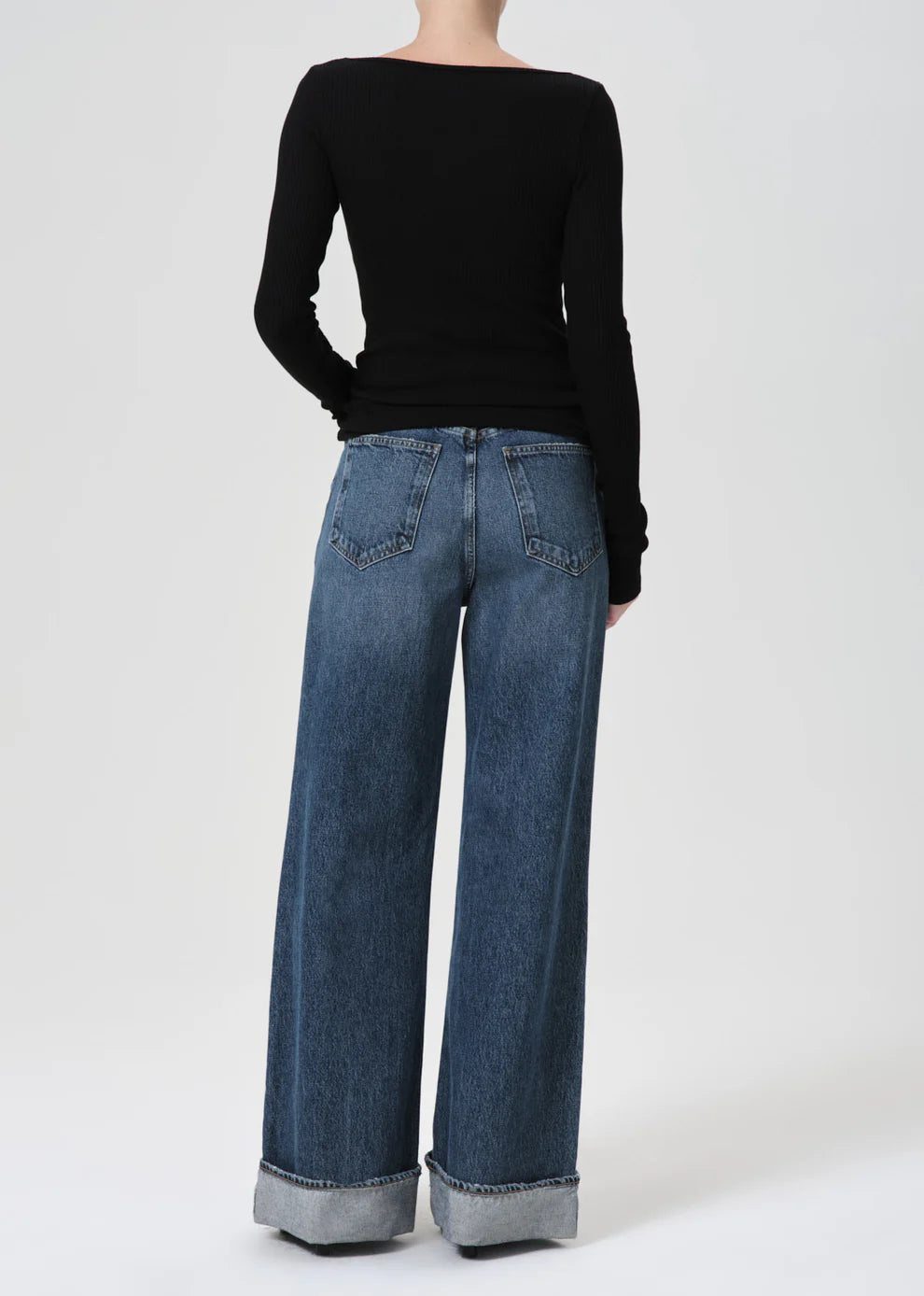 AGOLDE Denim Dame High Rise Wide Leg in Control