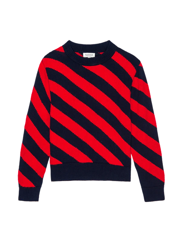 Nation LTD Fabienne Crew Neck Sweater in