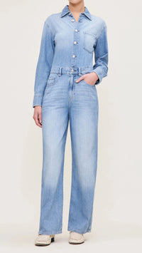 DL1961 Denim Ines Jumpsuit in Geneva