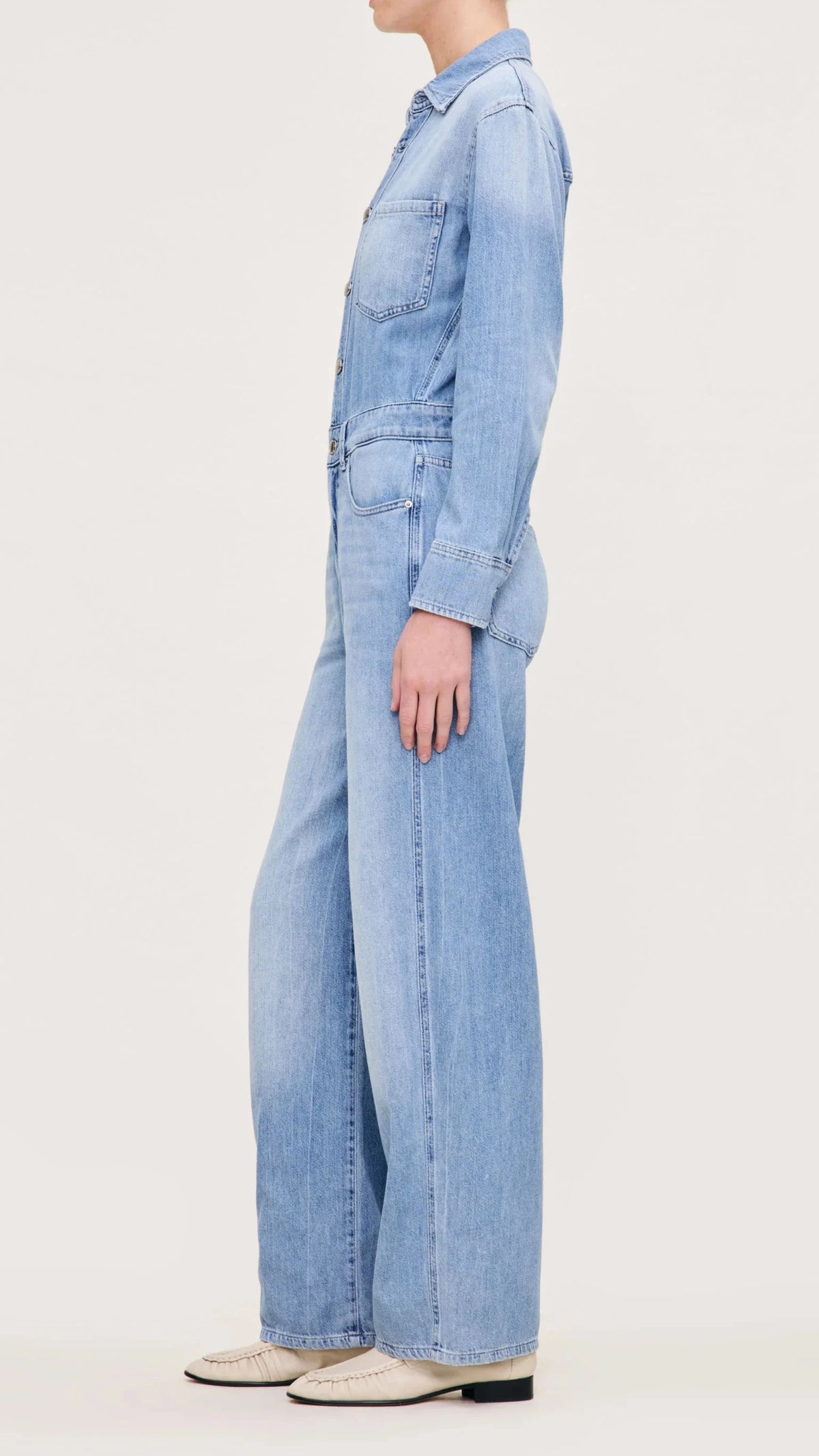 DL1961 Denim Ines Jumpsuit in Geneva