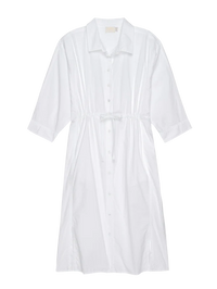 Nation LTD Irene Shirt Dress in White