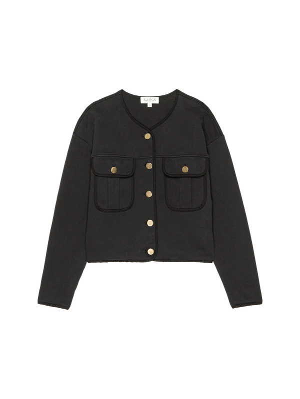 Nation LTD Jordi Jacket in Jet Black