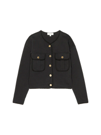 Nation LTD Jordi Jacket in Jet Black