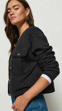 Nation LTD Jordi Jacket in Jet Black