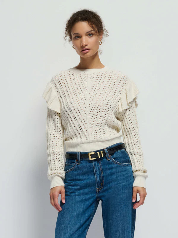 Nation LTD Kay Sweater in Porcelain