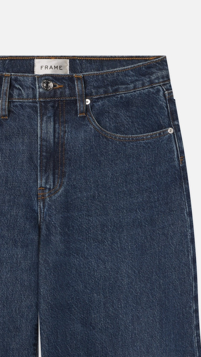 Frame Denim Low Slung Barrel in Kirk