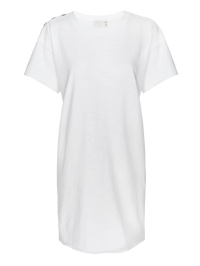 Nation LTD Rowan Short Sleeve Dress in White