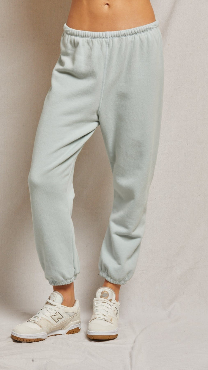 Perfect White Tee Stevie Sweatpants in Fresh Mint