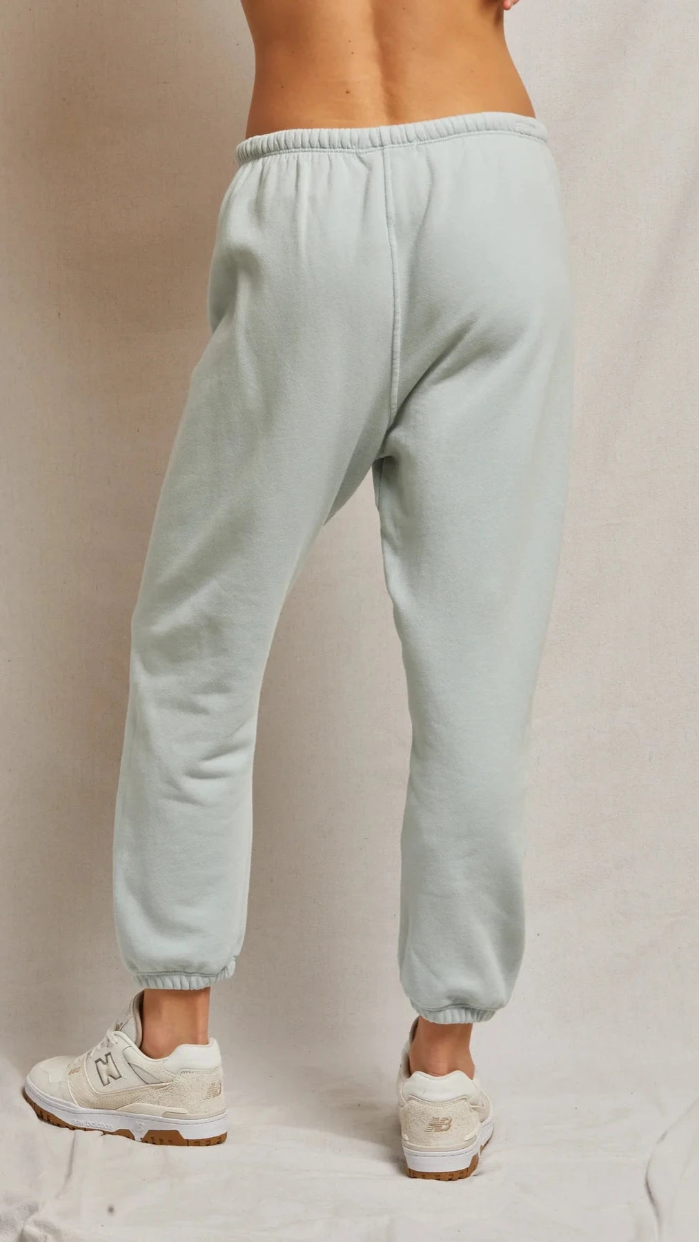 Perfect White Tee Stevie Sweatpants in Fresh Mint