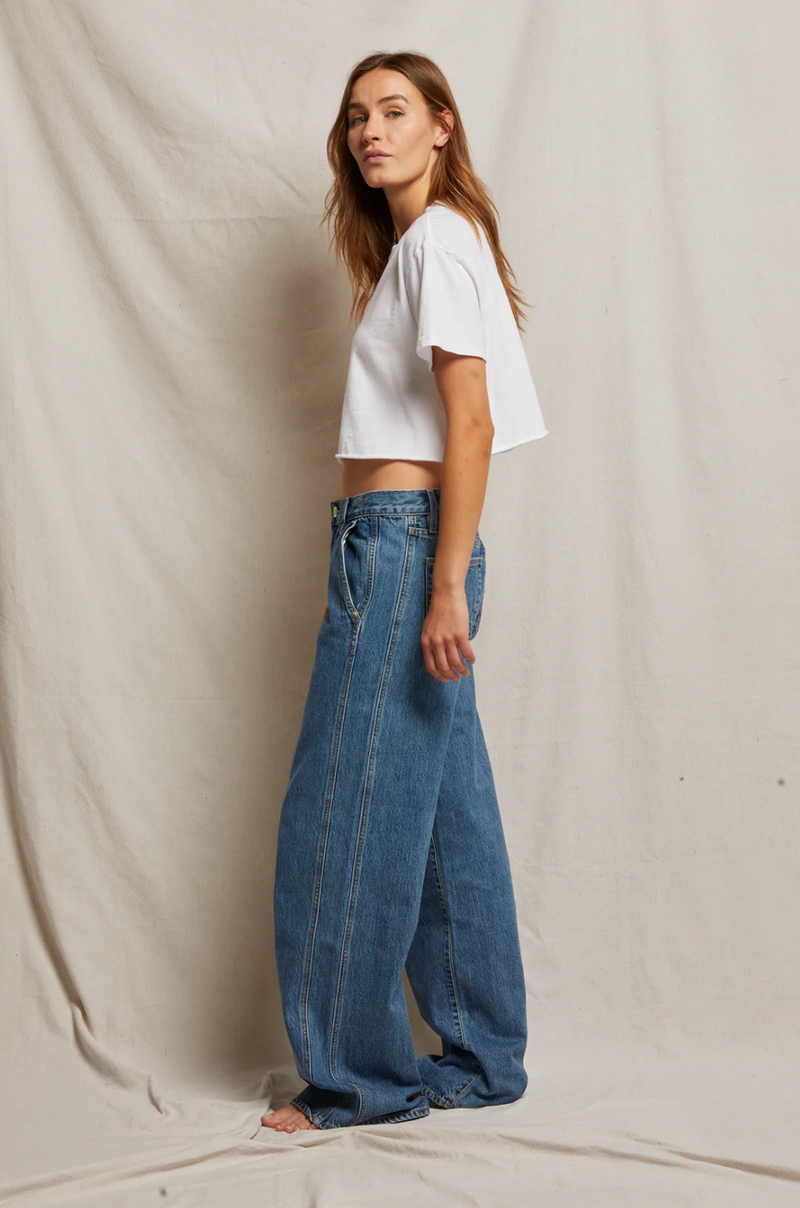 Perfect White Tee Courtney Cropped Tee in White