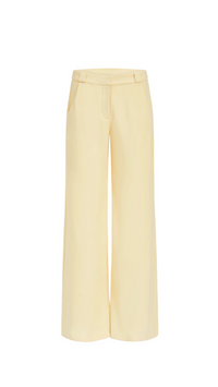 Amanda Uprichard Saddler Pants in Cornsilk