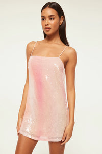 Misa Aline Sequin Mini Dress in Ombre