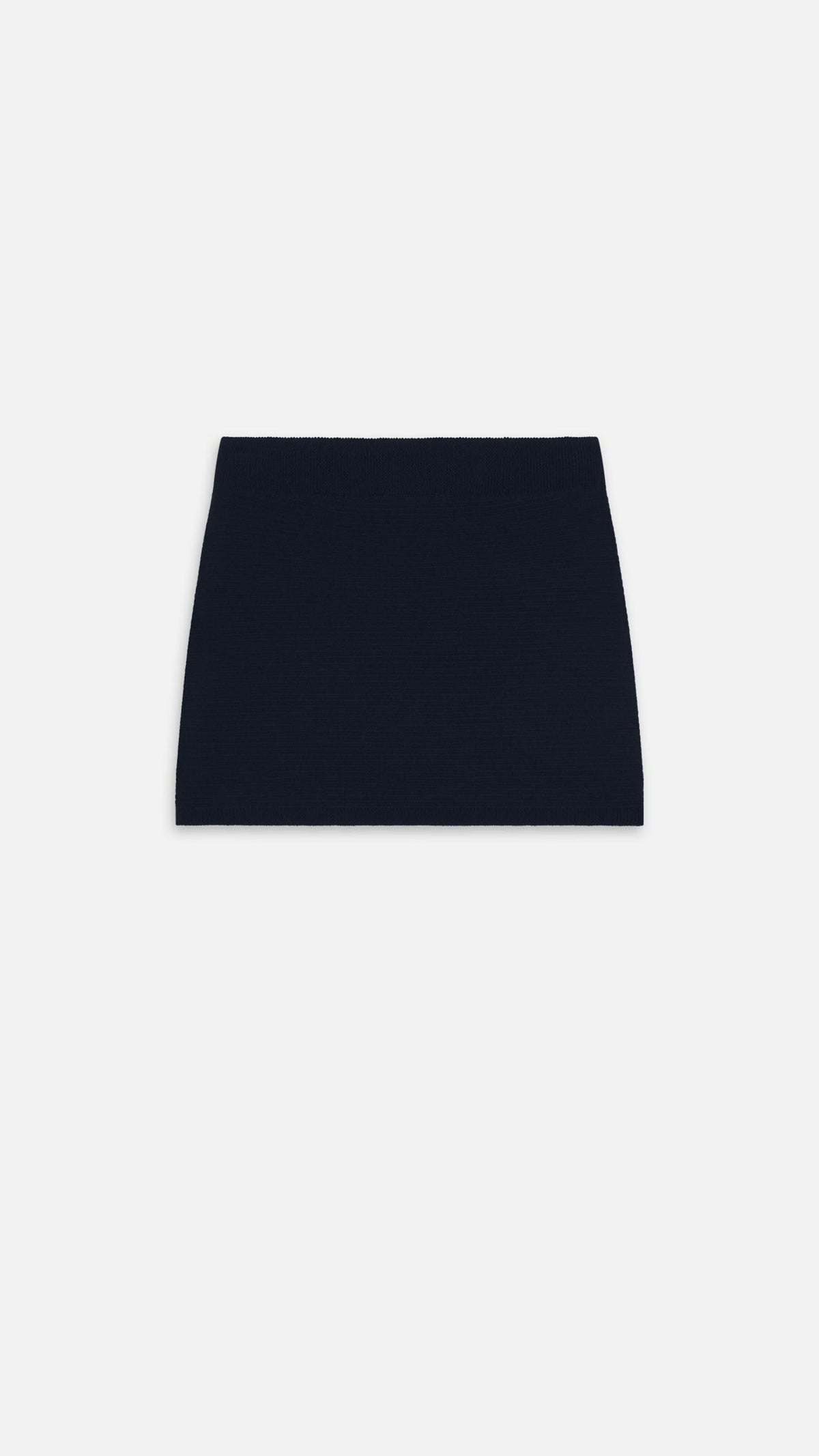 Frame Denim The Cruise Knit Skirt in Dark Navy