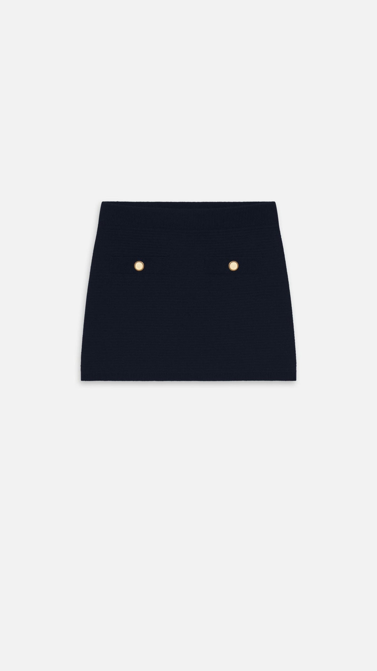 Frame Denim The Cruise Knit Skirt in Dark Navy