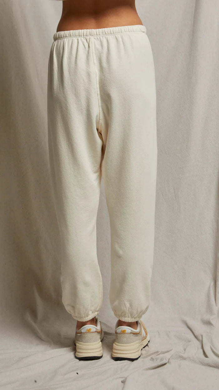 Perfect White Tee Johnny Sweatpants in Bright Ivory