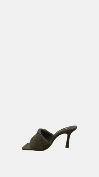 Billini Sandro Heeled Mule in Olive