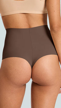 Commando Classic Control Thong in Mocha