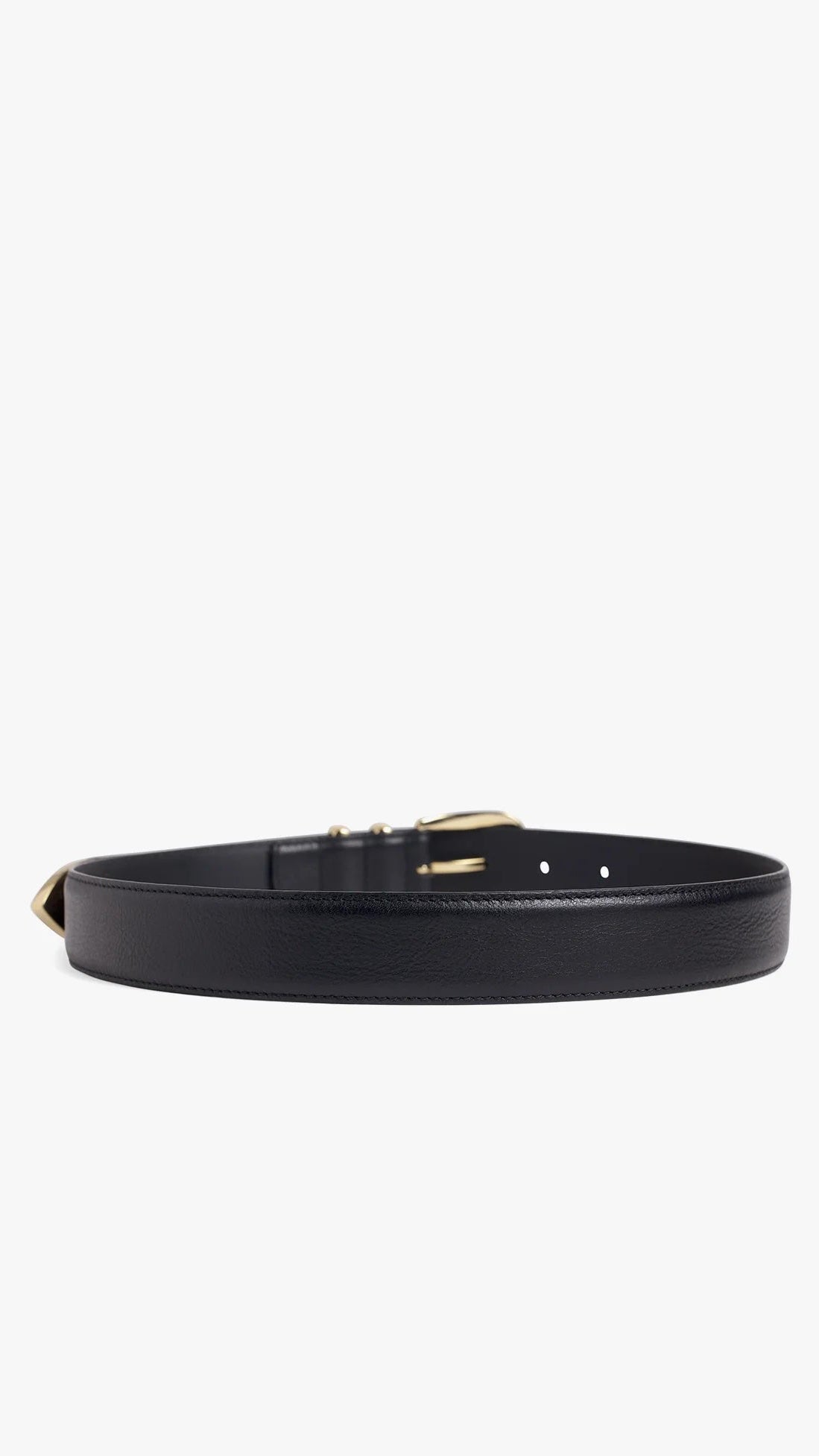 Favorite Daughter Jordan Belt in Black/Gold