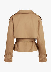 Favorite Daughter The Cropped Charles Trench in Sand