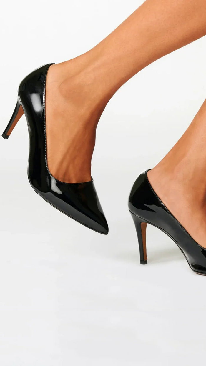 F.MAJOR The Pump in Black Patent