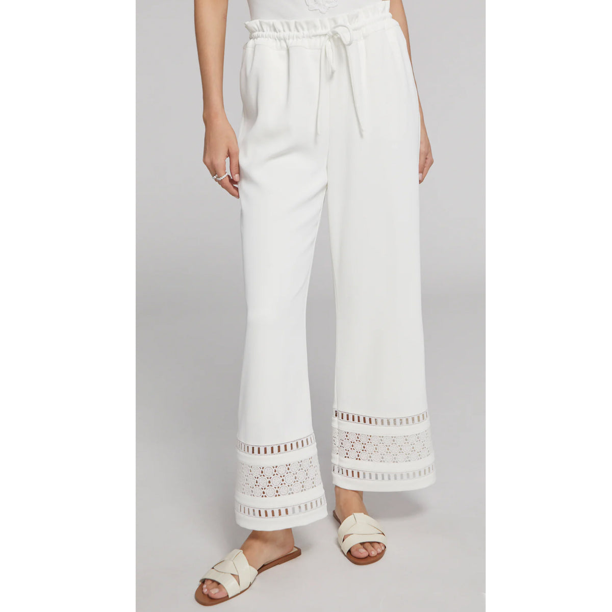 Generation Love Rosa Lace Combo Pant in White