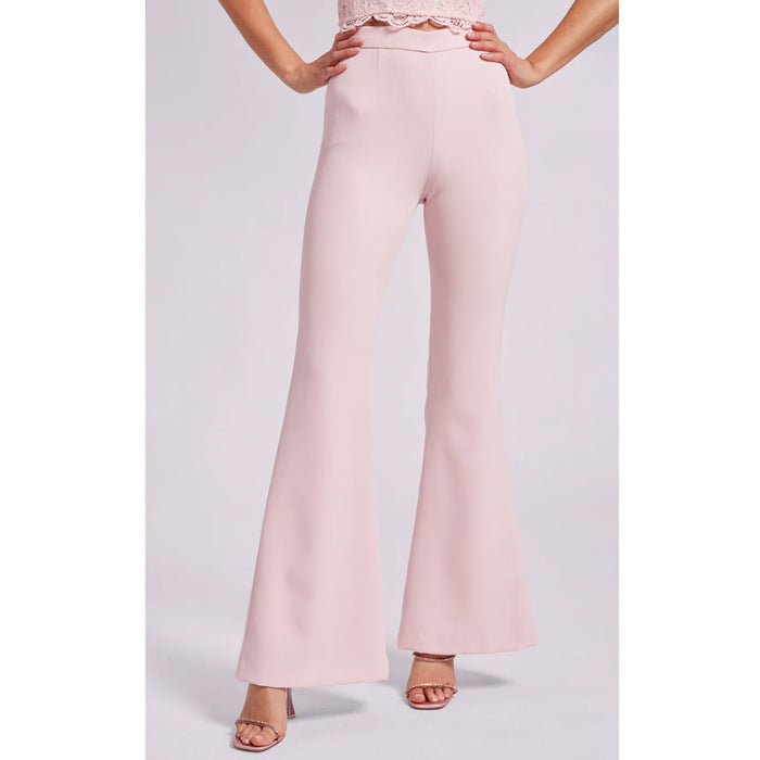 Generation Love Westley High Rise Flare Pant in Ballet Slipper