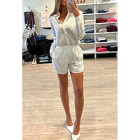 Generation Love Cassio Crystal Shorts in White