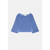 Nation LTD Fallon Terry Sweatshirt in Wedgewood