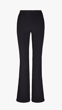 Commando Neoprene High Waisted Flare Legging in Black