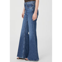 Paige Denim Charlie High Rise Flare Jean in Landmark