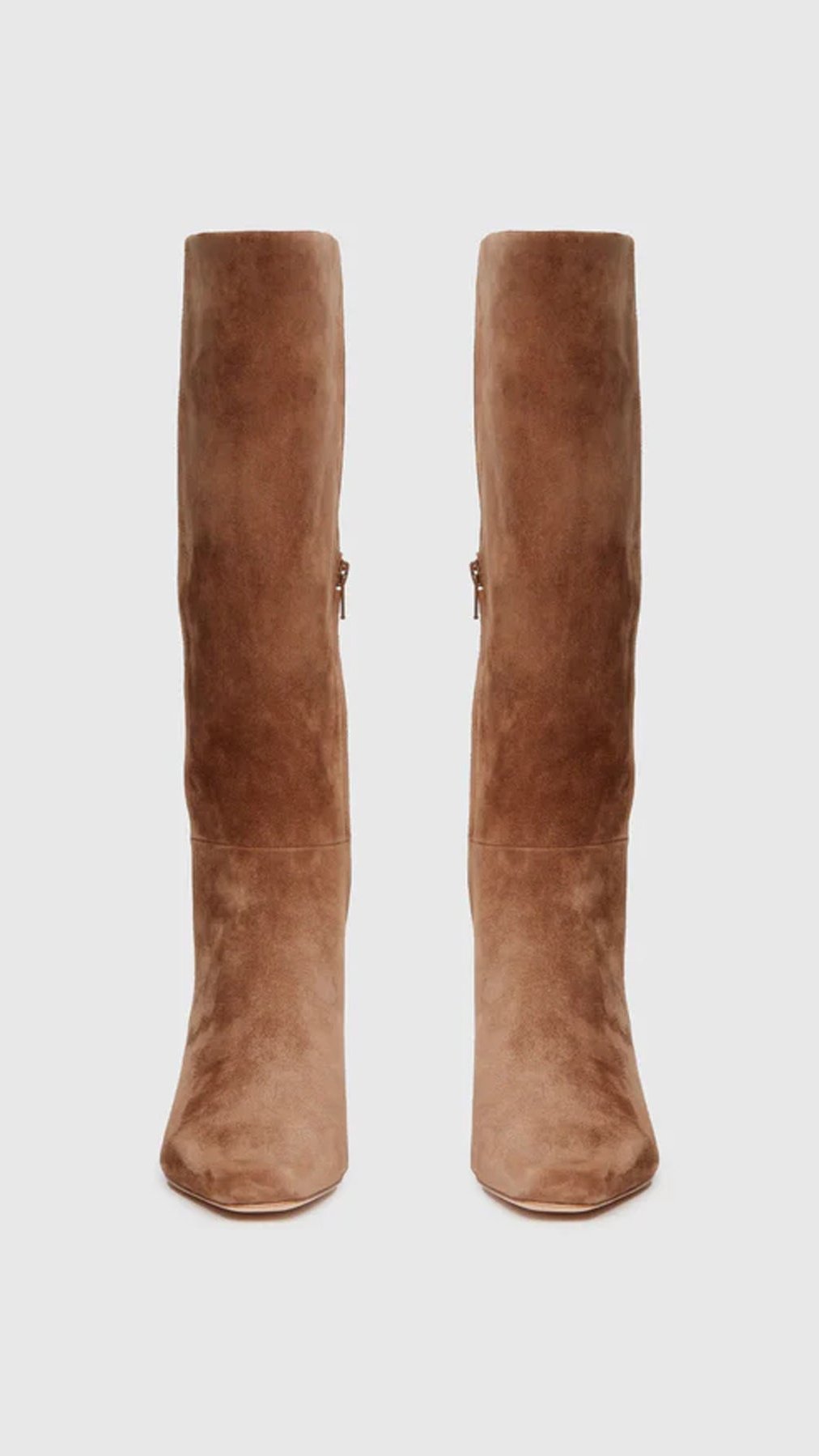 Paige Denim Ansley Suede Tall Boot in Truffle