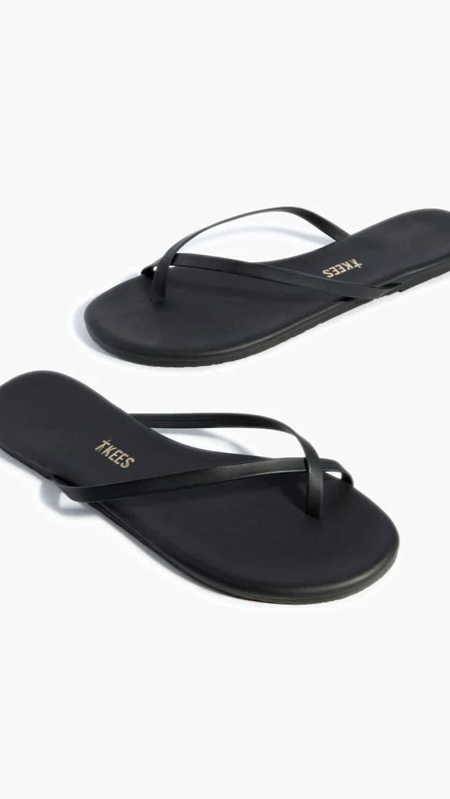 TKEES Riley Sandal in Black