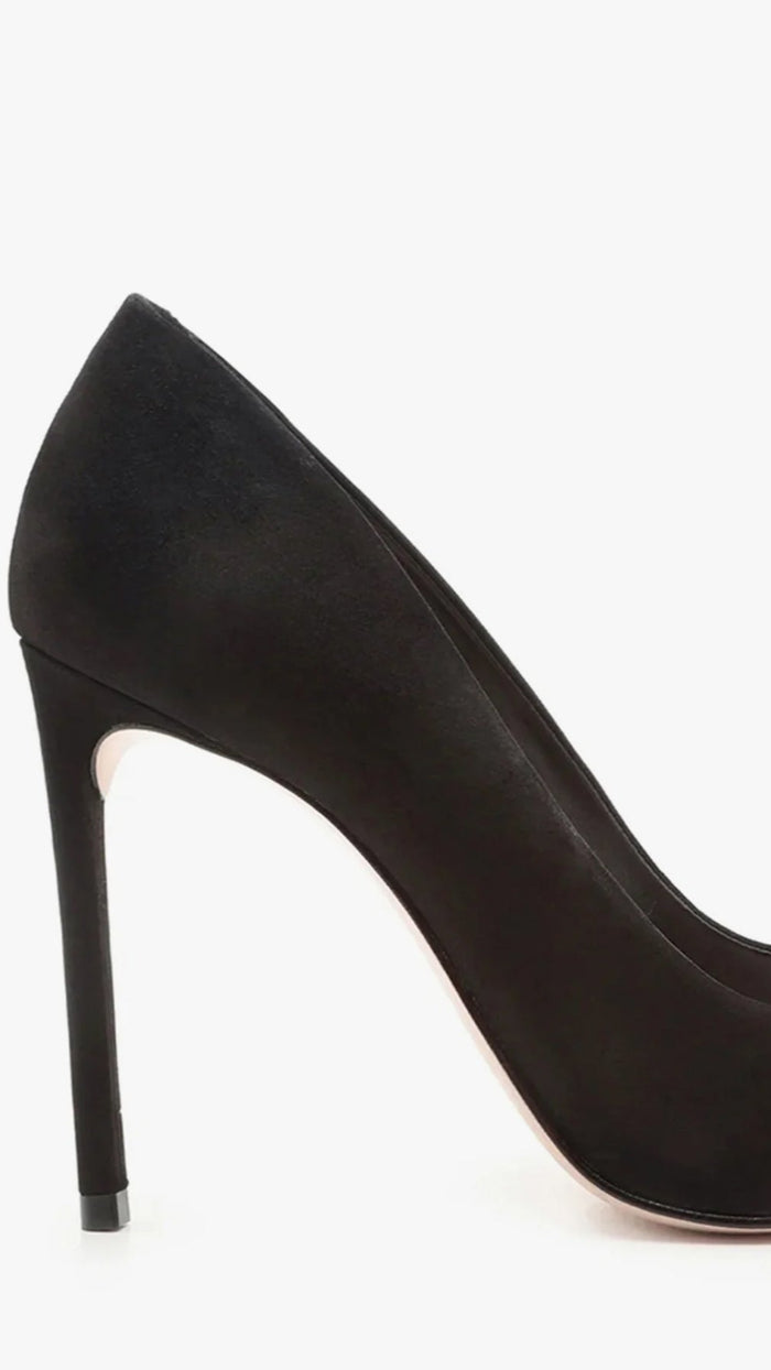 Schutz Lou Suede Pump in Black