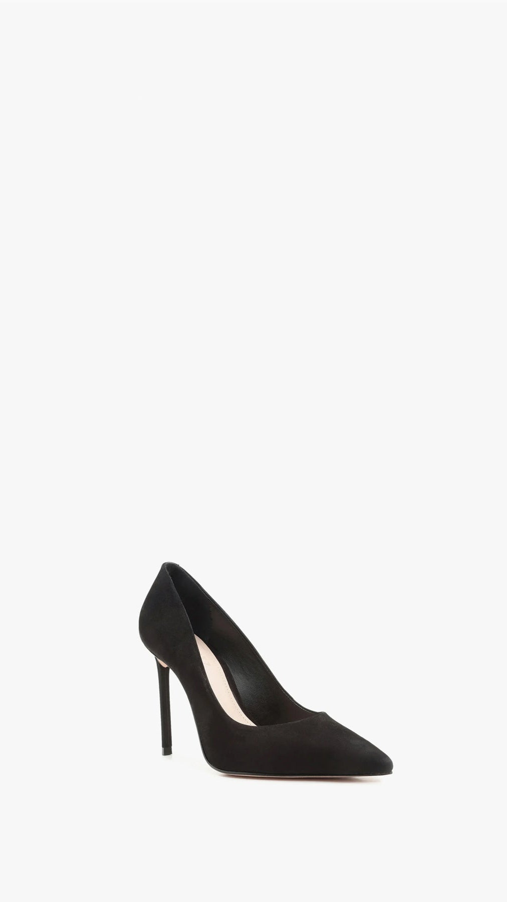 Schutz Lou Suede Pump in Black