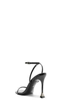 Schutz Joanna Patent Leather Sandal in Black