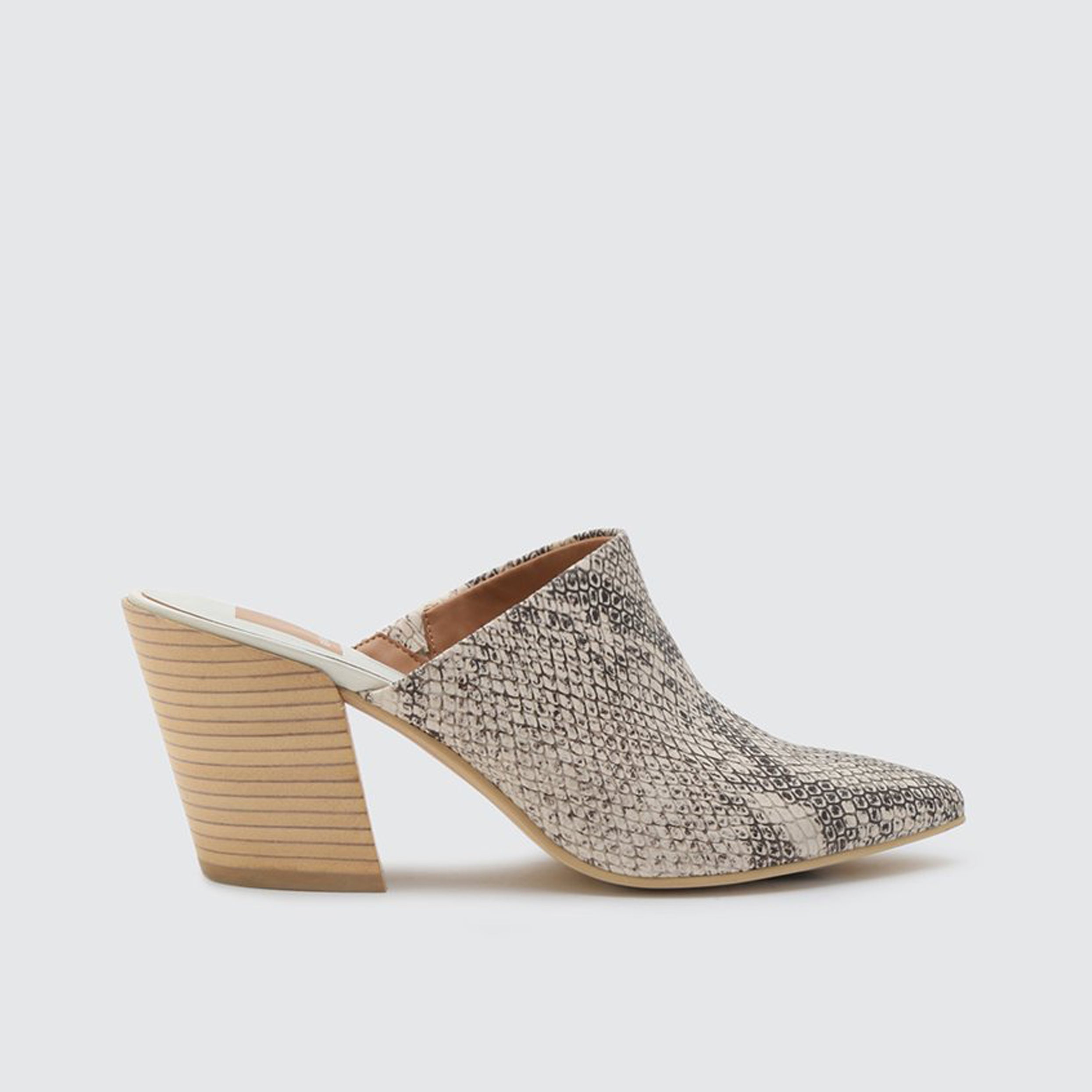 Dolce vita clearance snake mule