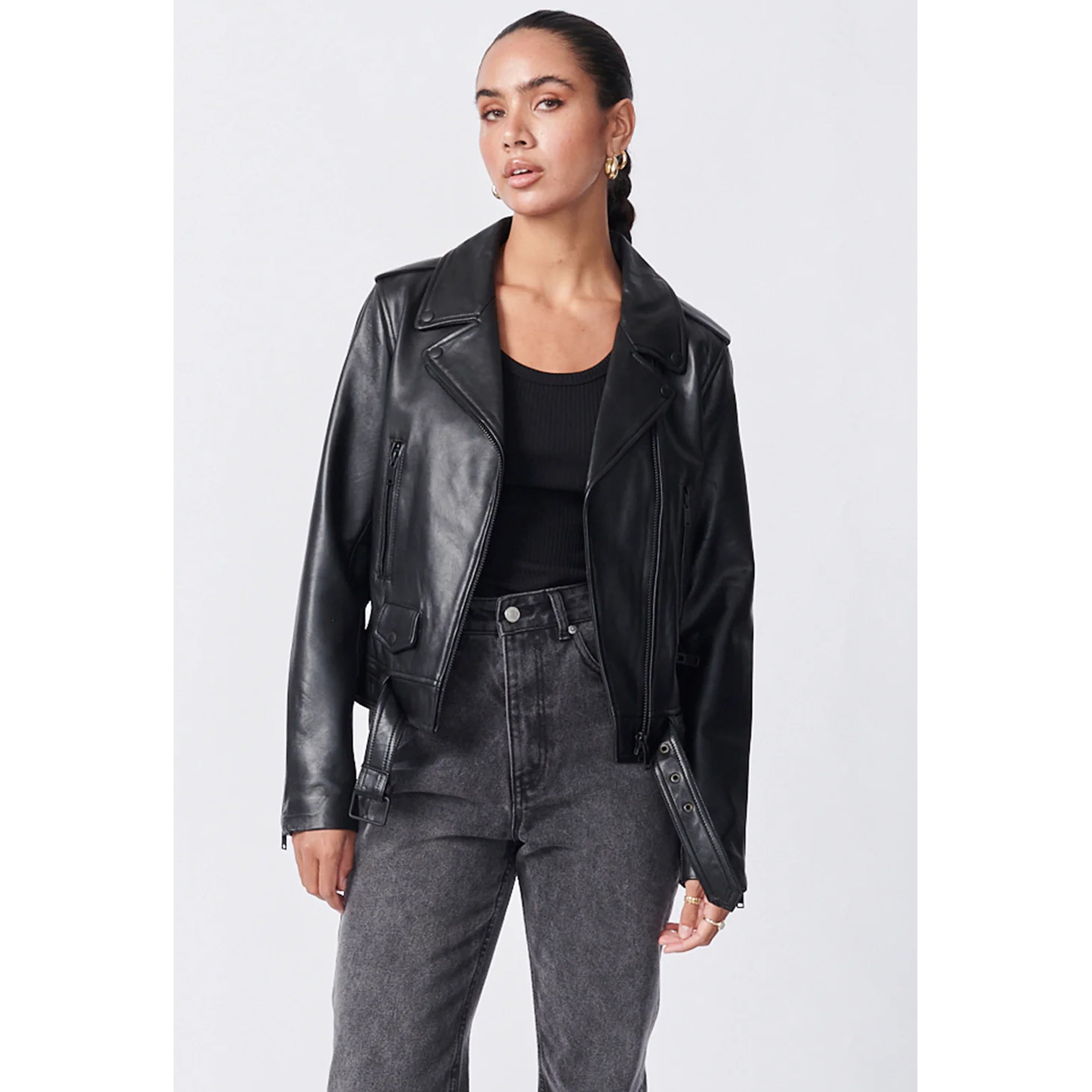 Ena pelly cropped on sale jacket