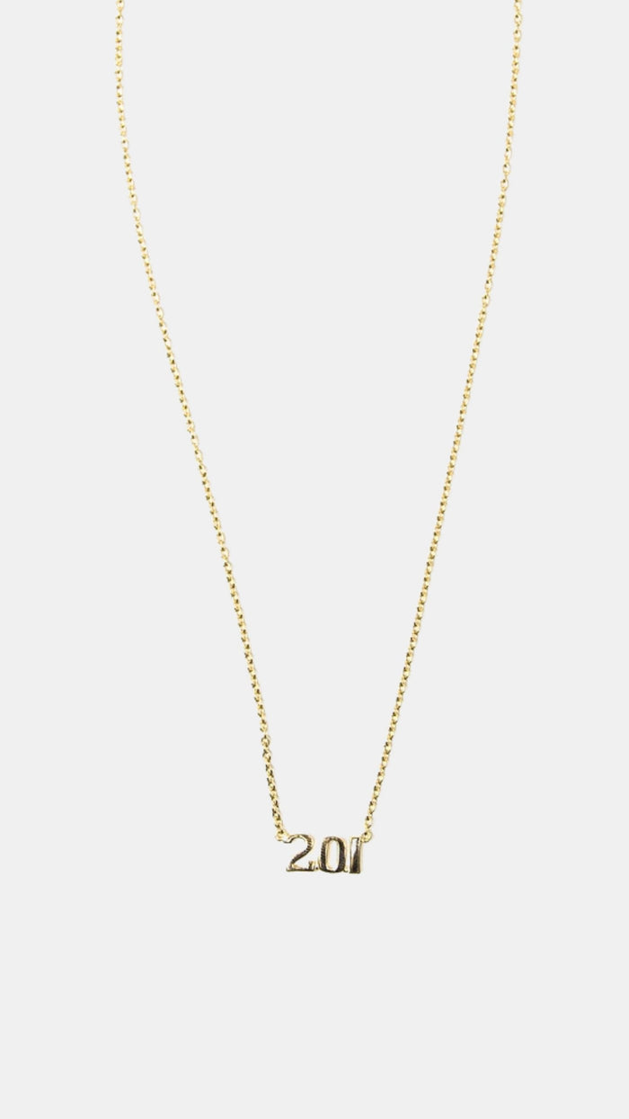 Samfa Style 201 Necklace in Gold